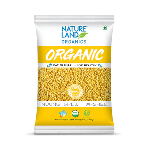 Natureland Moong Split Washed - 3kg
