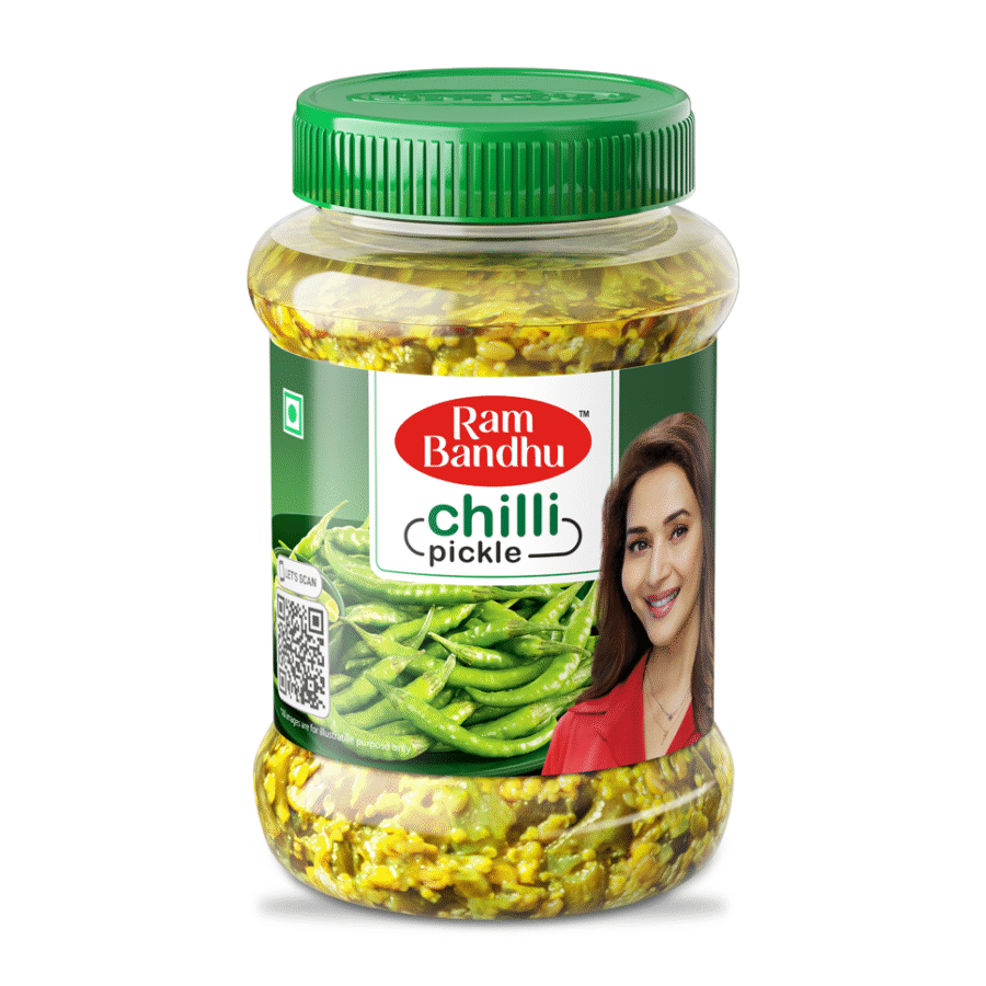 Ram Bandhu Chilli Pickle - 1kg