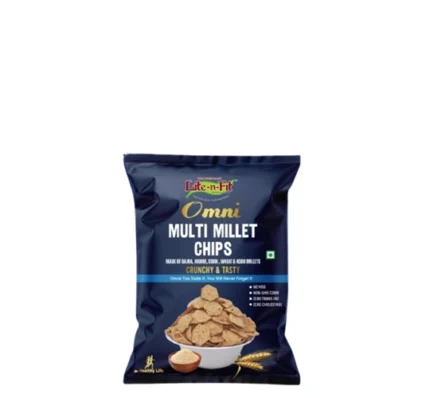 Kanchan Tulsi Foods Lite N Fit - Multi Millet Chips (pack of 2)